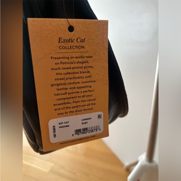 Patricia Nash Heritage Rust London Saddlebag Crossbody - Picture 6 of 16